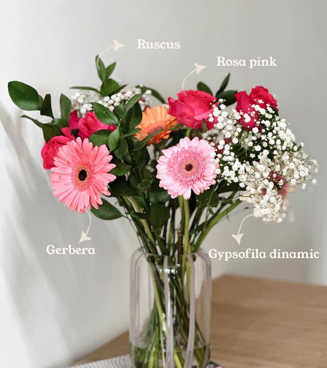 Arranjo dia das mães Flora Clube
