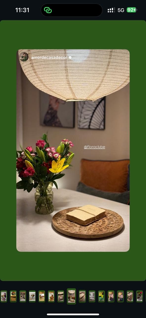Story de @amordecasadecor