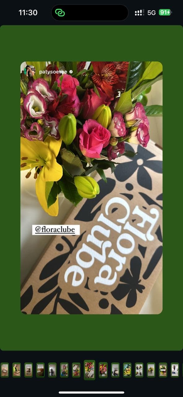 Story de @patysoethe