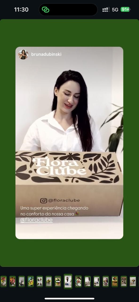 Story de @brunadubinski